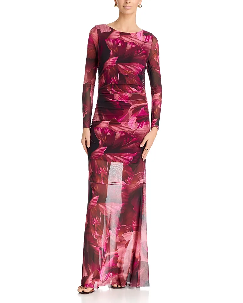 Diovanna Ruched Maxi Dress by Johnny Was