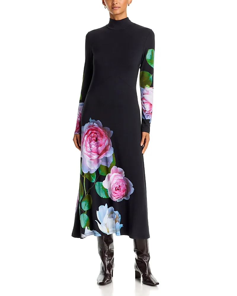 The Janie Favorite Turtleneck Midi Dress by Johnny Was