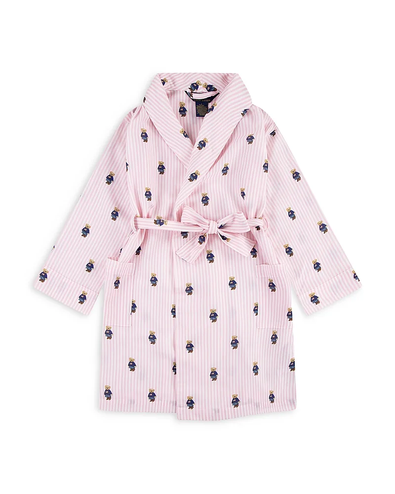 Polo Bear Print Shawl Collar Robe by Polo Ralph Lauren