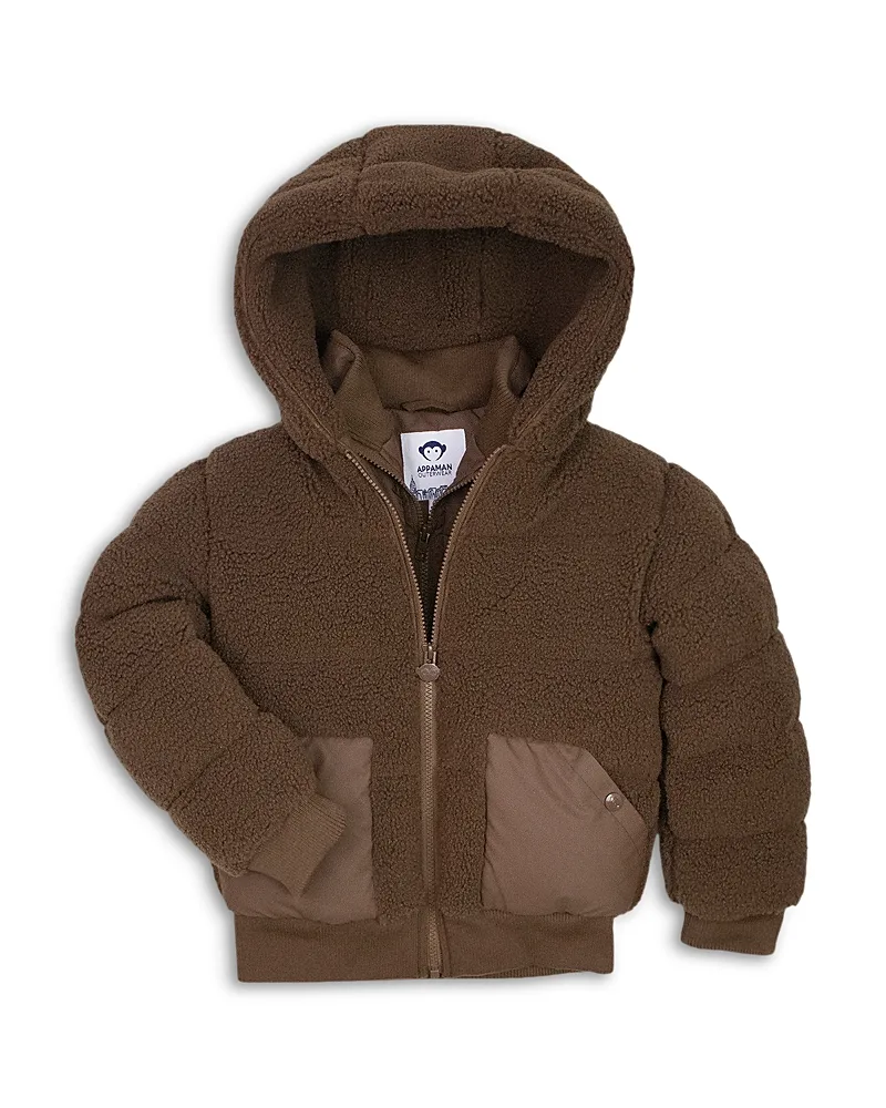 Hooded Teddy Puffer Coat by Appaman