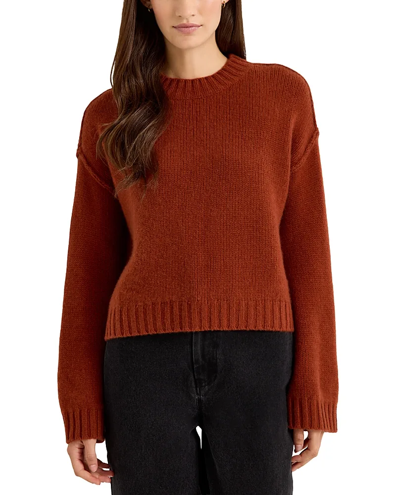 Ozzie Cashmere Crewneck Sweater