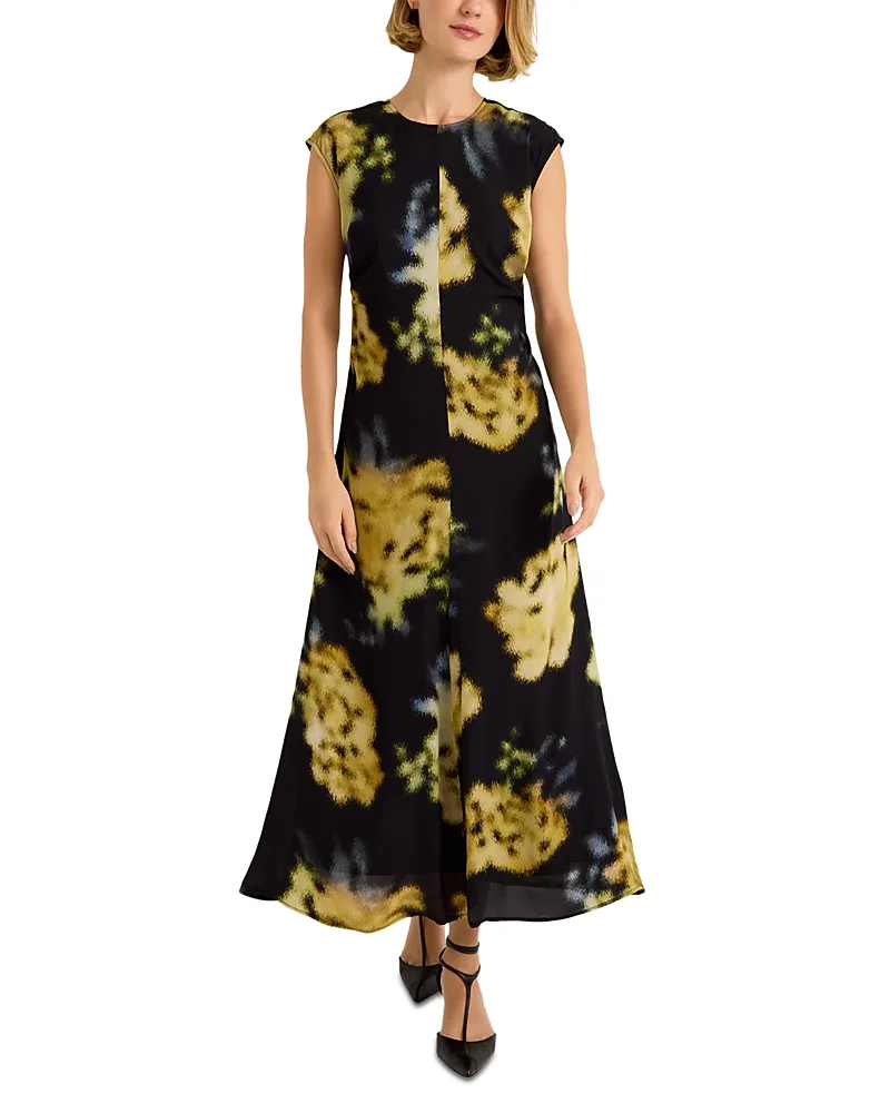 Zuri a Line Midi Dress by Marie Oliver