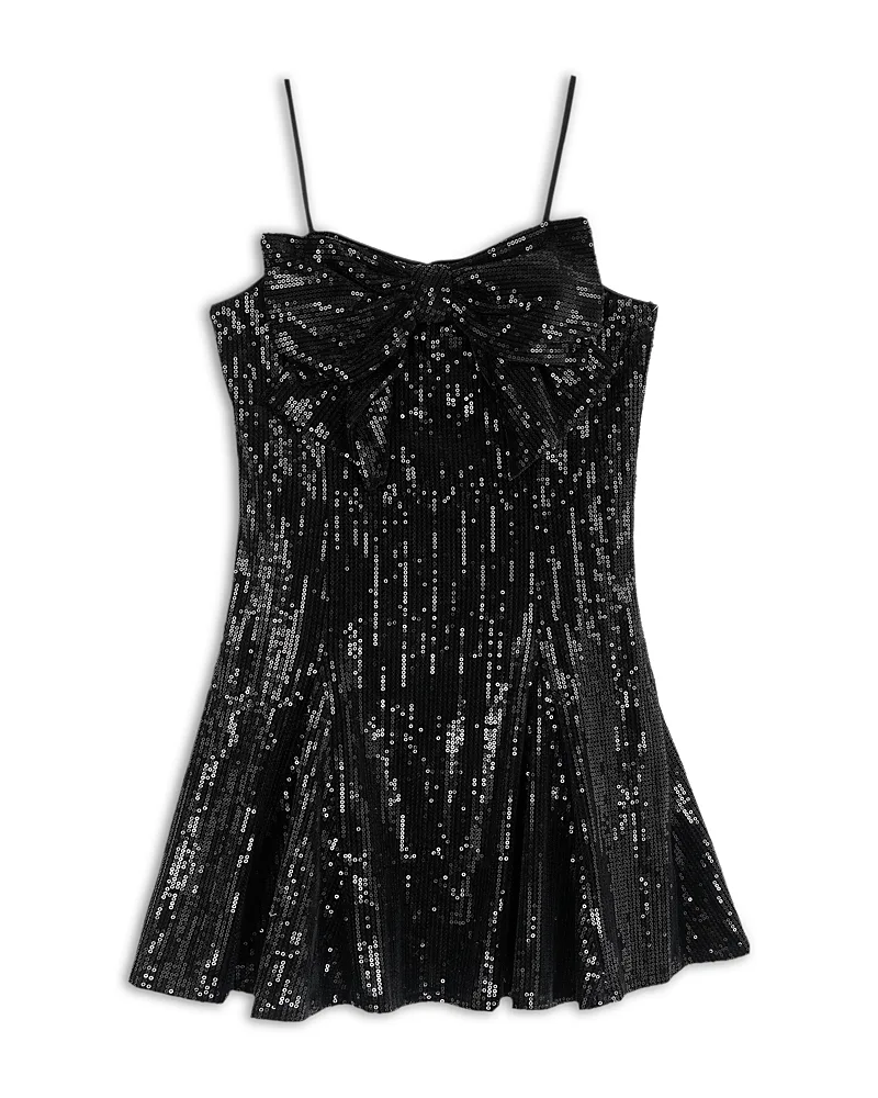 Rare Editions Sequin Fit and Flare Dress by Juliette