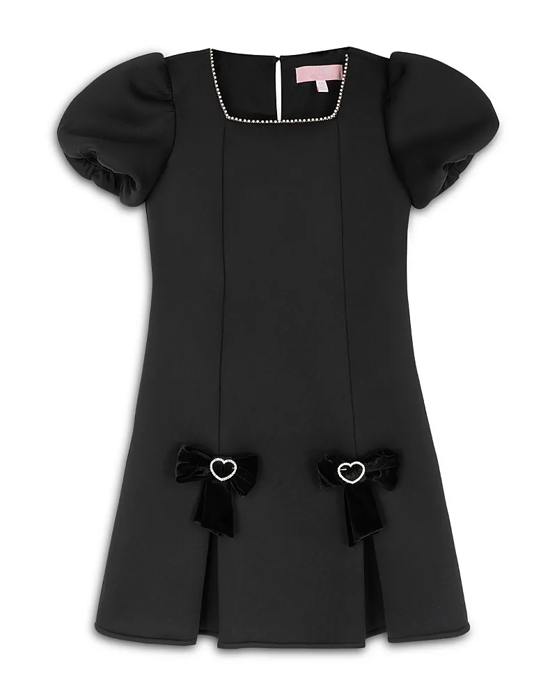 Rare Editions Embellished Puff Sleeve Dress by Juliette