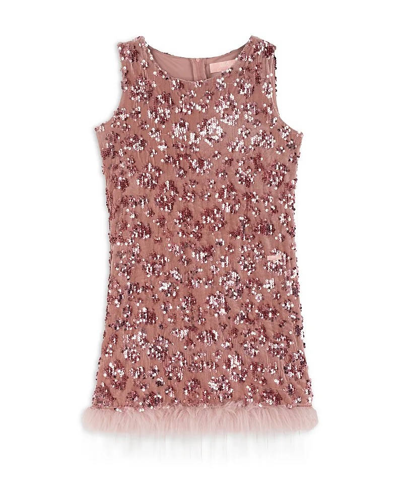 Sequin Velvet Shift Dress by Juliette