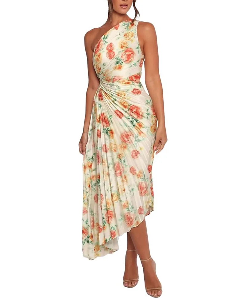 Kleo One Shoulder Maxi Dress by Petal And Pup