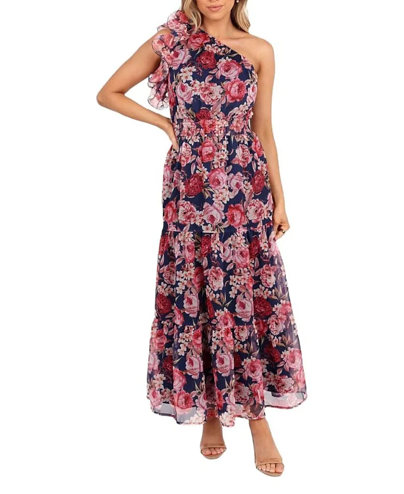 Layley One Shoulder Maxi Dress by Petal And Pup