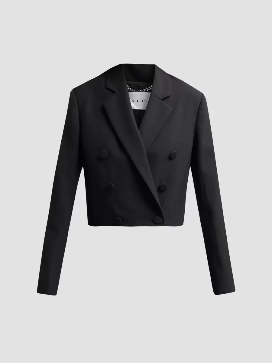 Margot Virgin Wool-Blend Crop Jacket