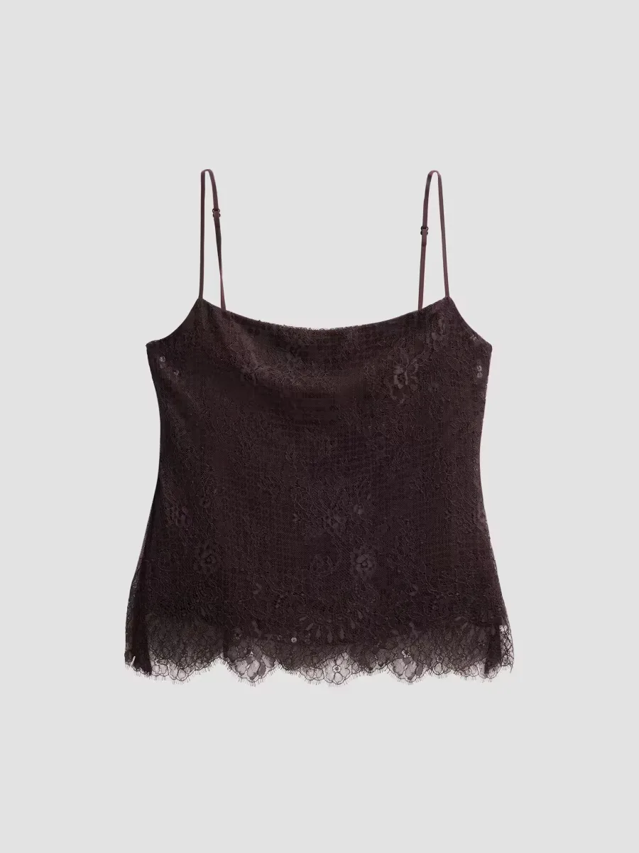 Ariana Sequined Lace Camisole Top by A.L.C.