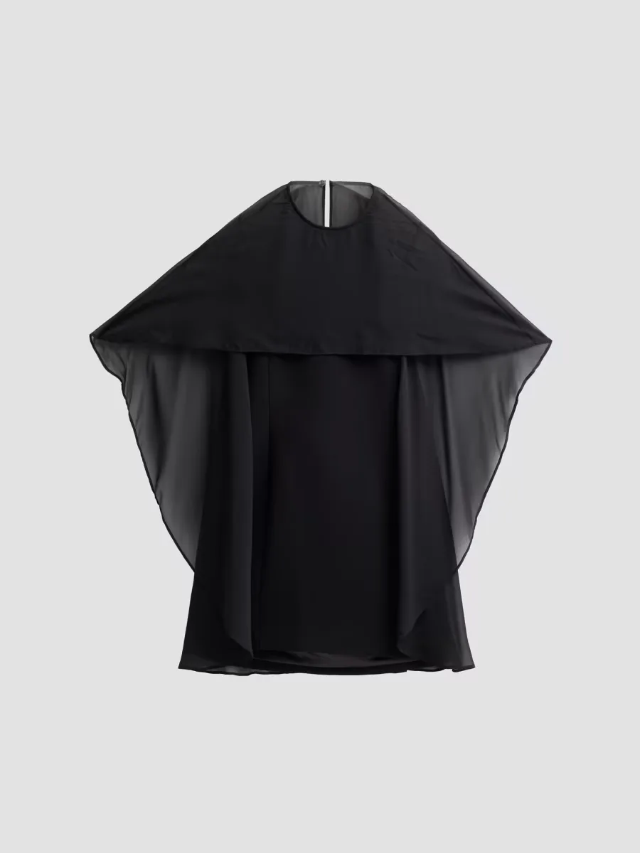 Adela Cape-Sleeve Mini Dress by A.L.C.