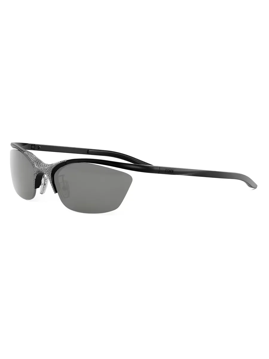 Fendi Signature 62MM Cat Eye Sunglasses by FENDI