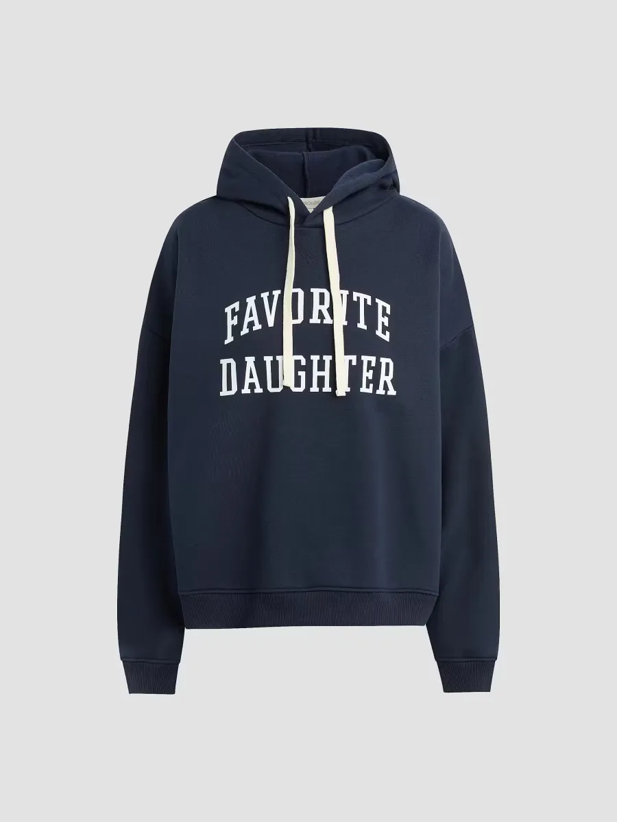 The Collegiate Logo Hoodie by Favorite Daughter