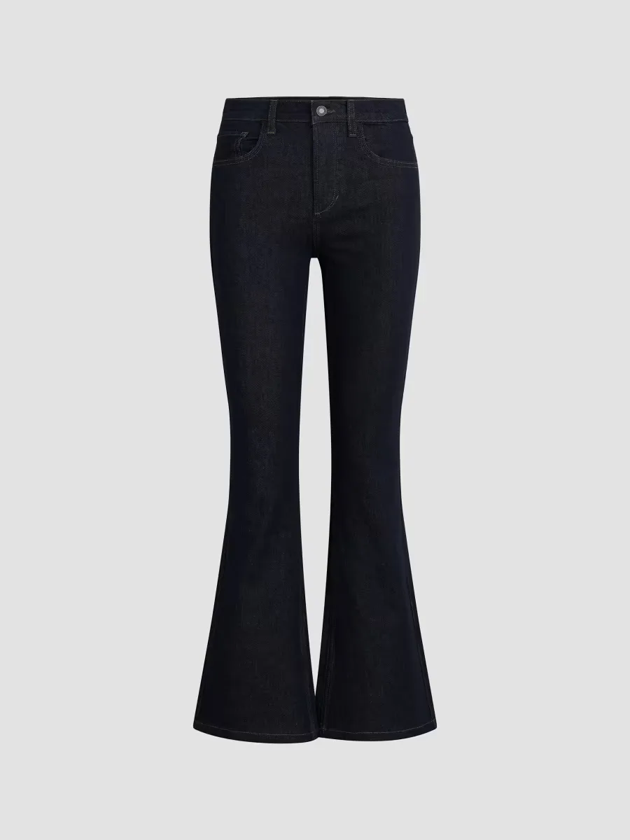 The Maurice Flare Mid-Rise Jeans by Favorite Daughter
