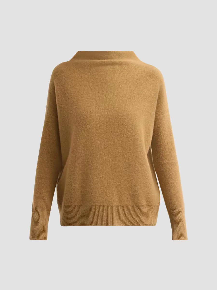 Funnelneck Cashmere Sweater by Vince