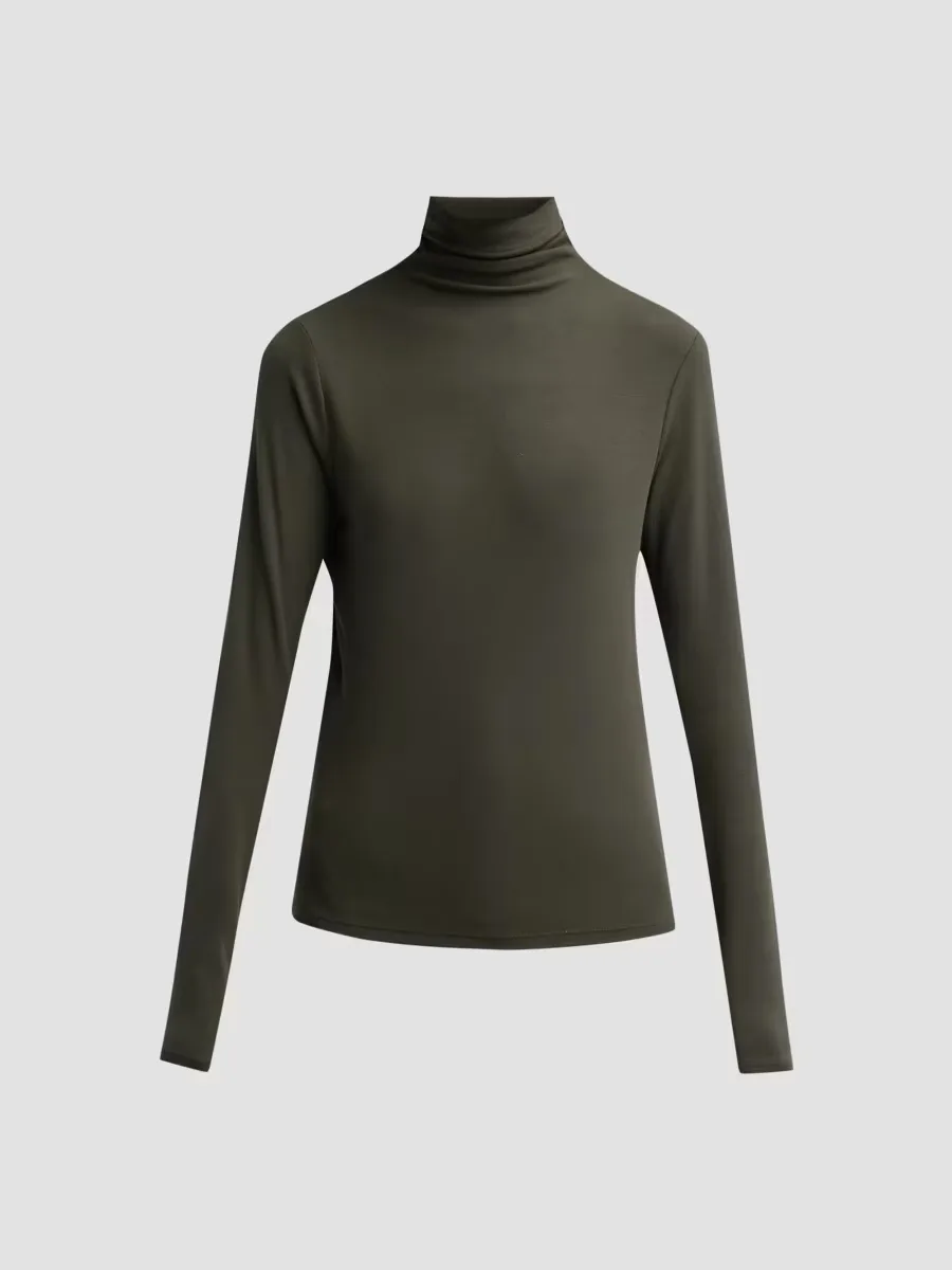 Knit Turtleneck Top by Vince
