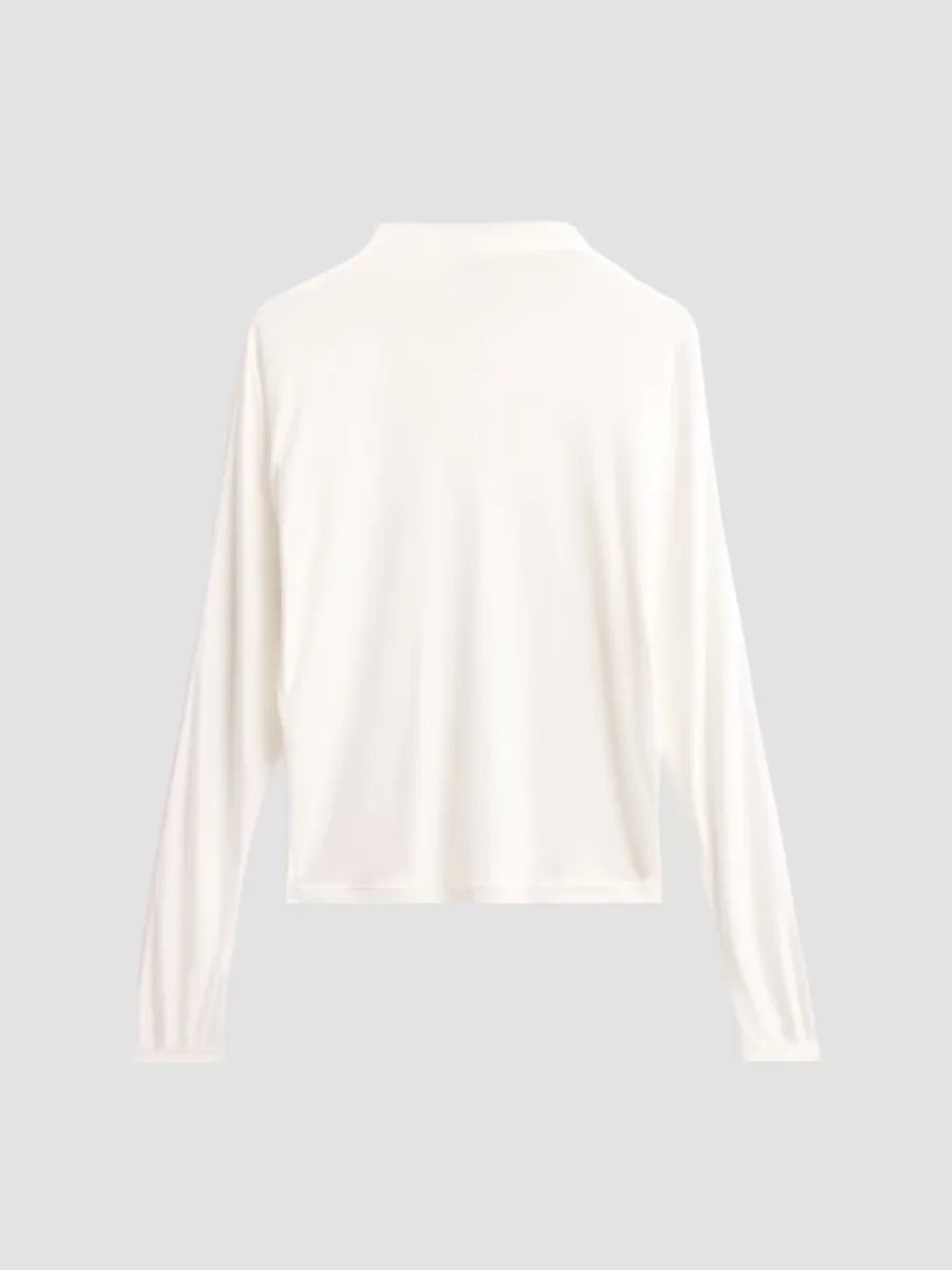 Funnel Neck Dolman-Sleeve Top by Vince