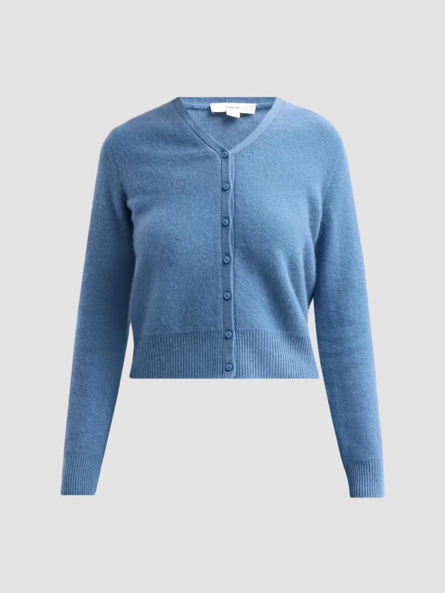 V-Neck Cashmere Cardigan