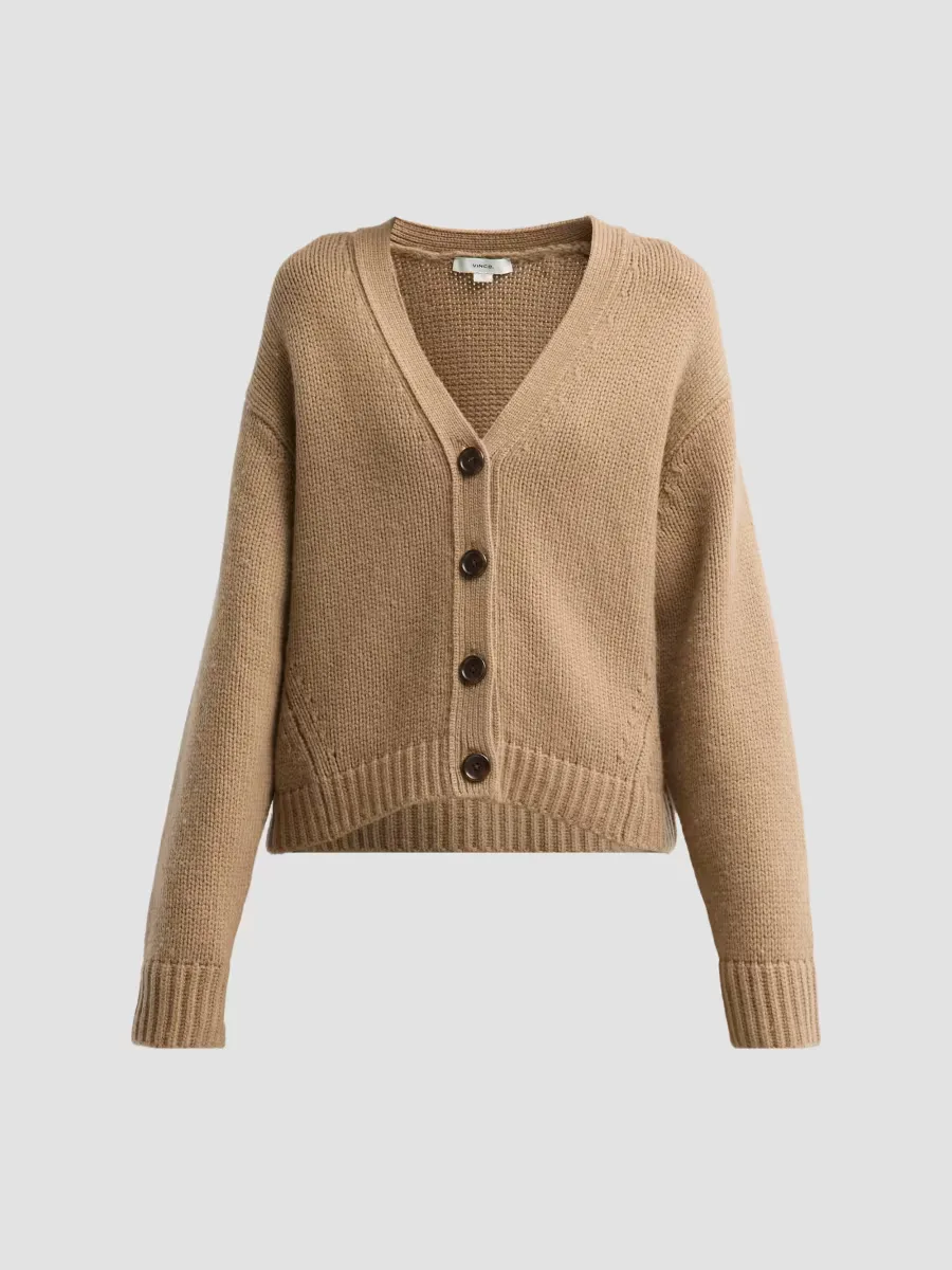 Wool-Cashmere Cardigan by Vince