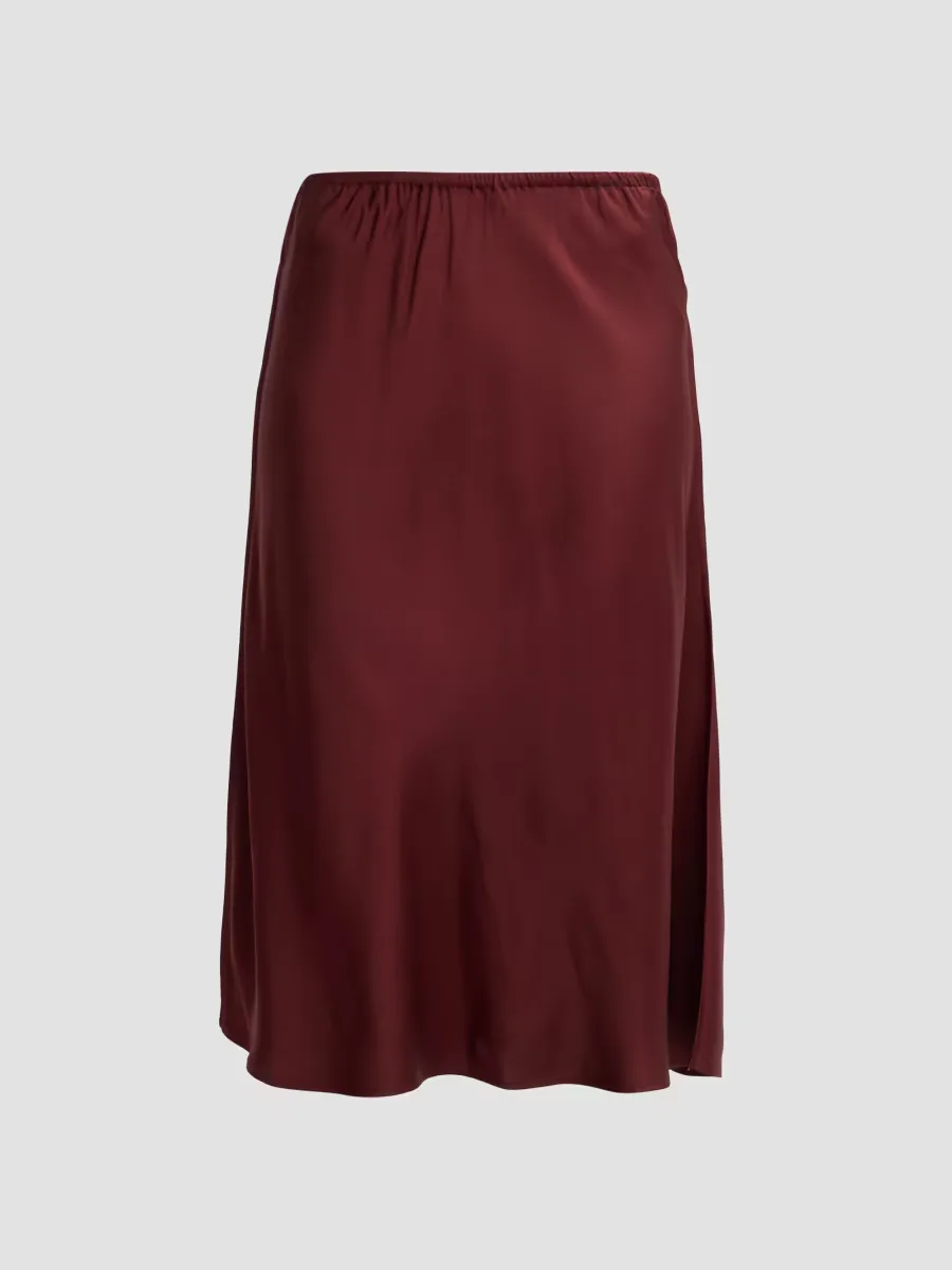 Satin Slip Skirt