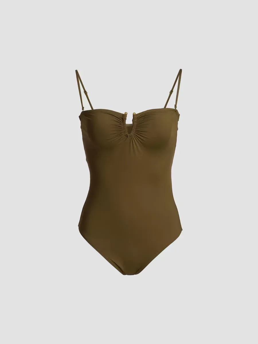 Semi-Sweetheart One-Piece Swimsuit by Nili Lotan