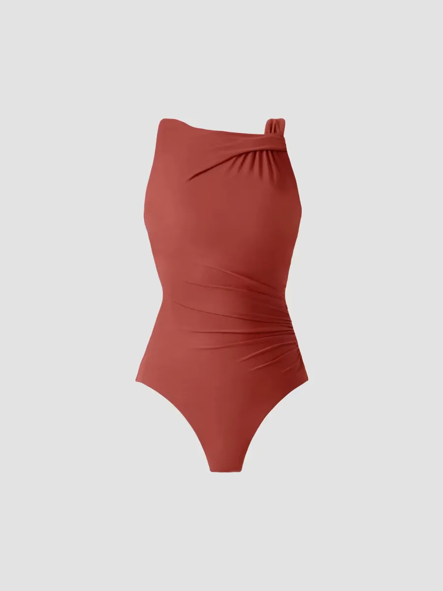 Avra Twisted One-Piece Swimsuit