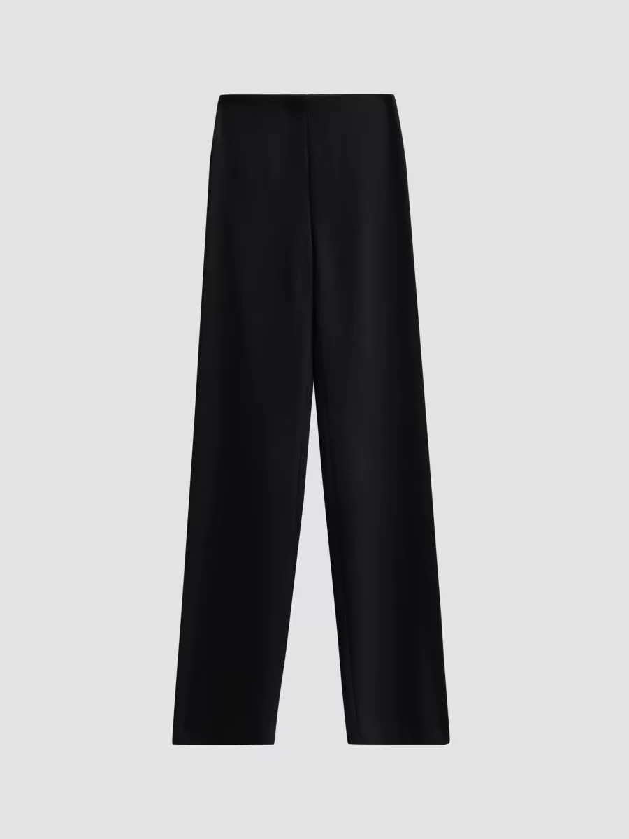 Crepe Wide-Leg Pants by Teri Jon