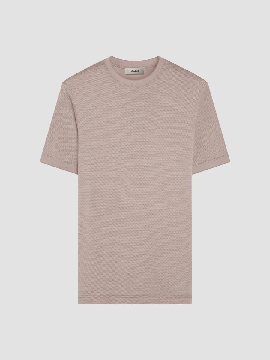 Mercerized Cotton Crewneck T-Shirt