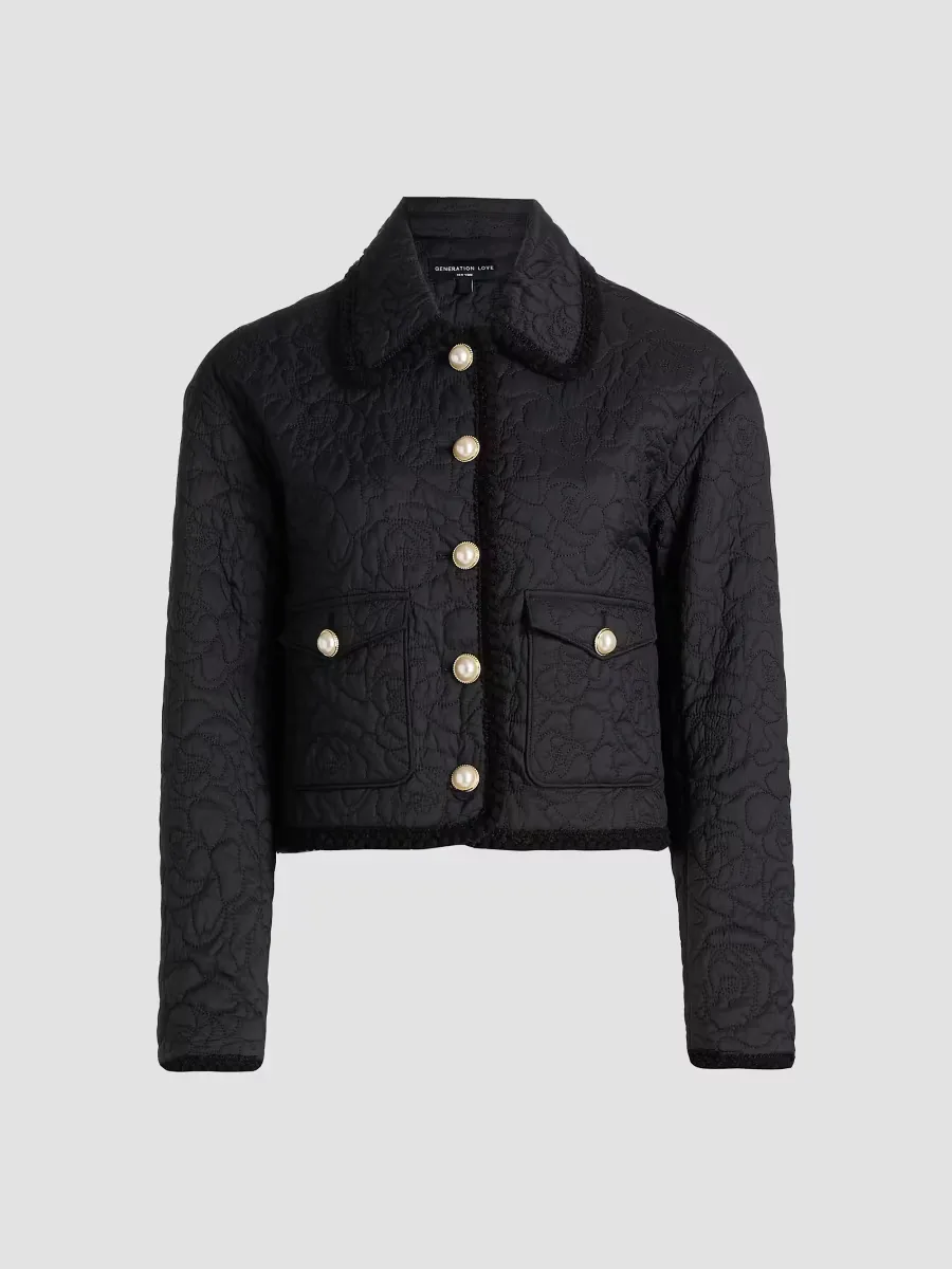 Fabiana Quilted Puffer Jacket by Generation Love