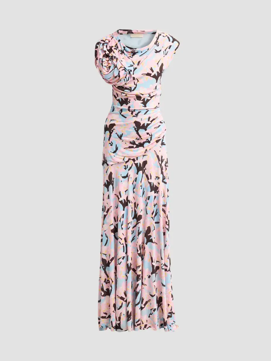 Daphne Floral Jersey Maxi Dress by Ulla Johnson