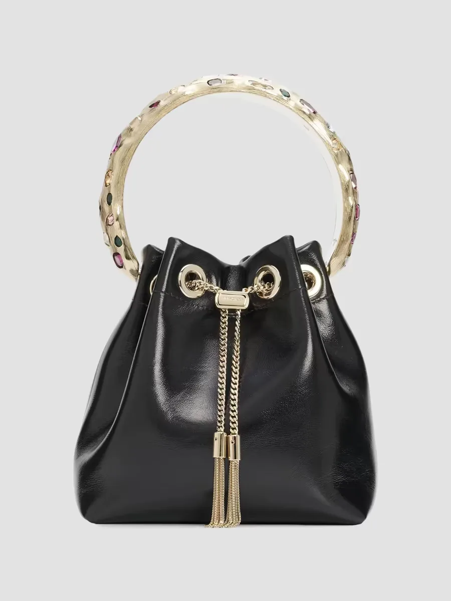 Bon Bon Leather Top Handle Bag