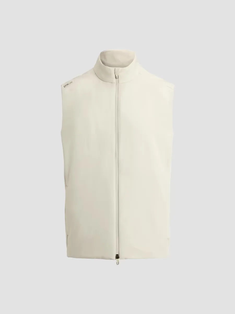 Hybrid Mockneck Zip Vest by Polo Ralph Lauren