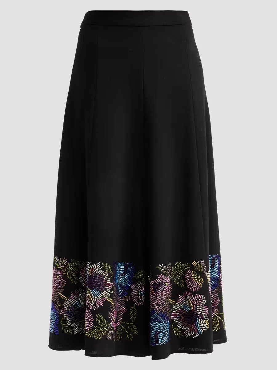 Mosaic Floral Tulip Skirt by Libertine