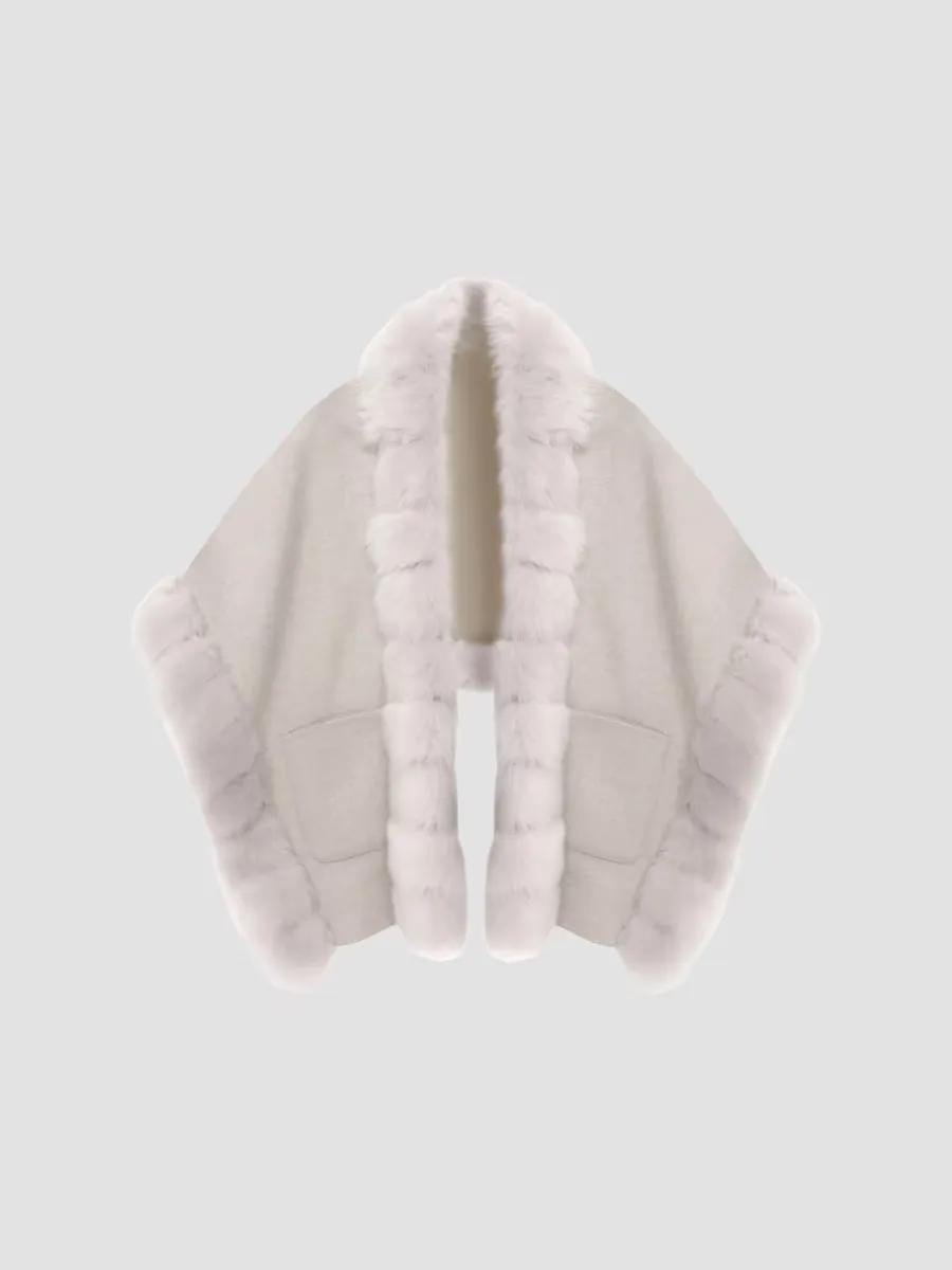 Reversible Cashmere and Wool Shawl by Gorski