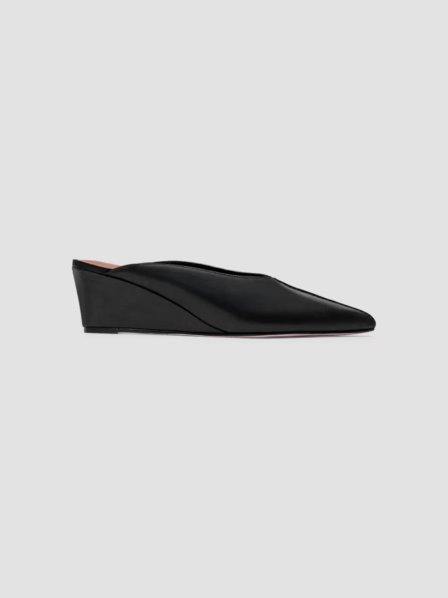 Maxeen Wedge Mules by Bernardo