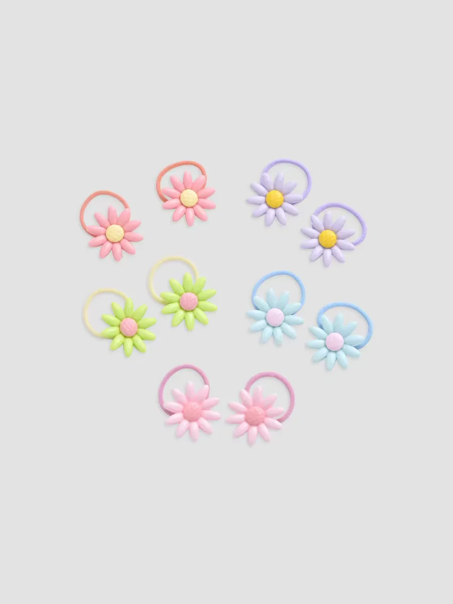 Daisy Hair Tie Set by Mimi Tutu