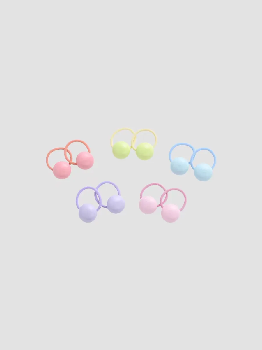 Beaded Hair Tie Set by Mimi Tutu