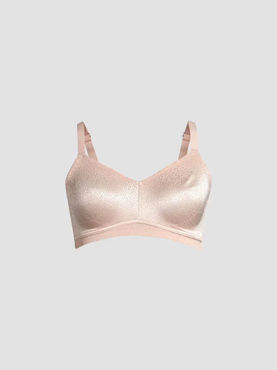 Back Appeal Wirefree Jacquard Lace Bra by Wacoal
