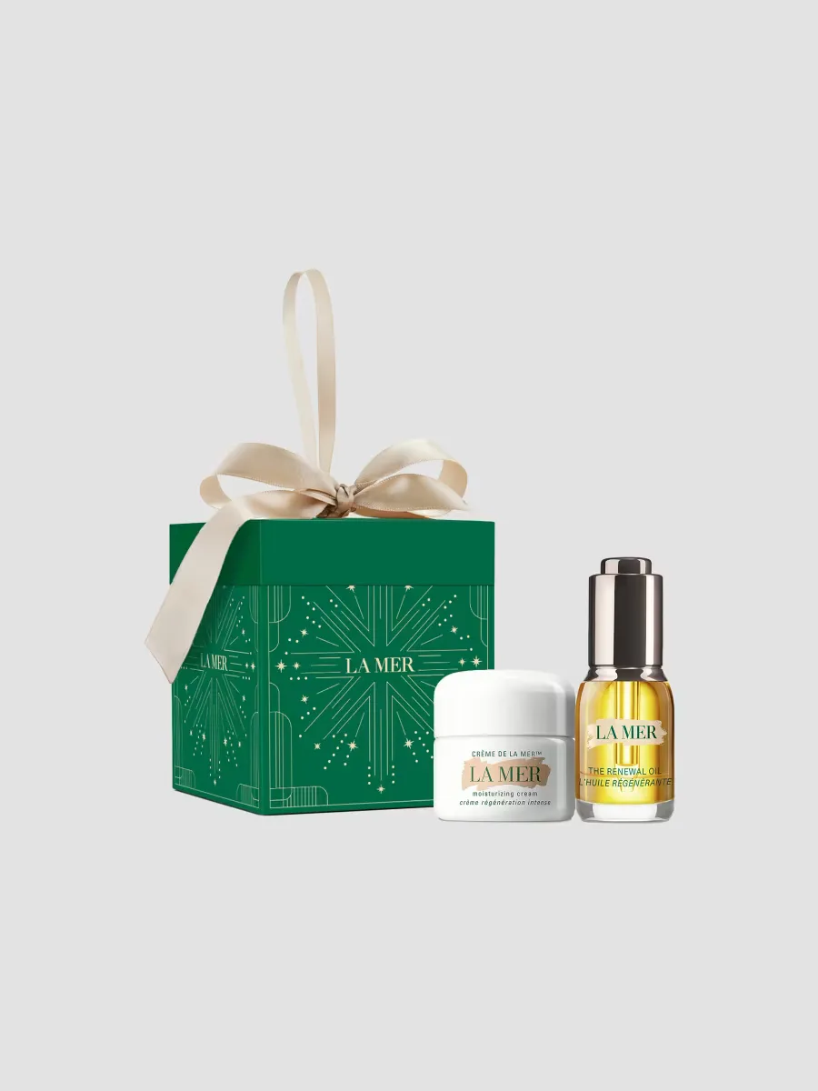 2-Piece the Renewal Oil & Crme De La Mer Mini Set by La Mer