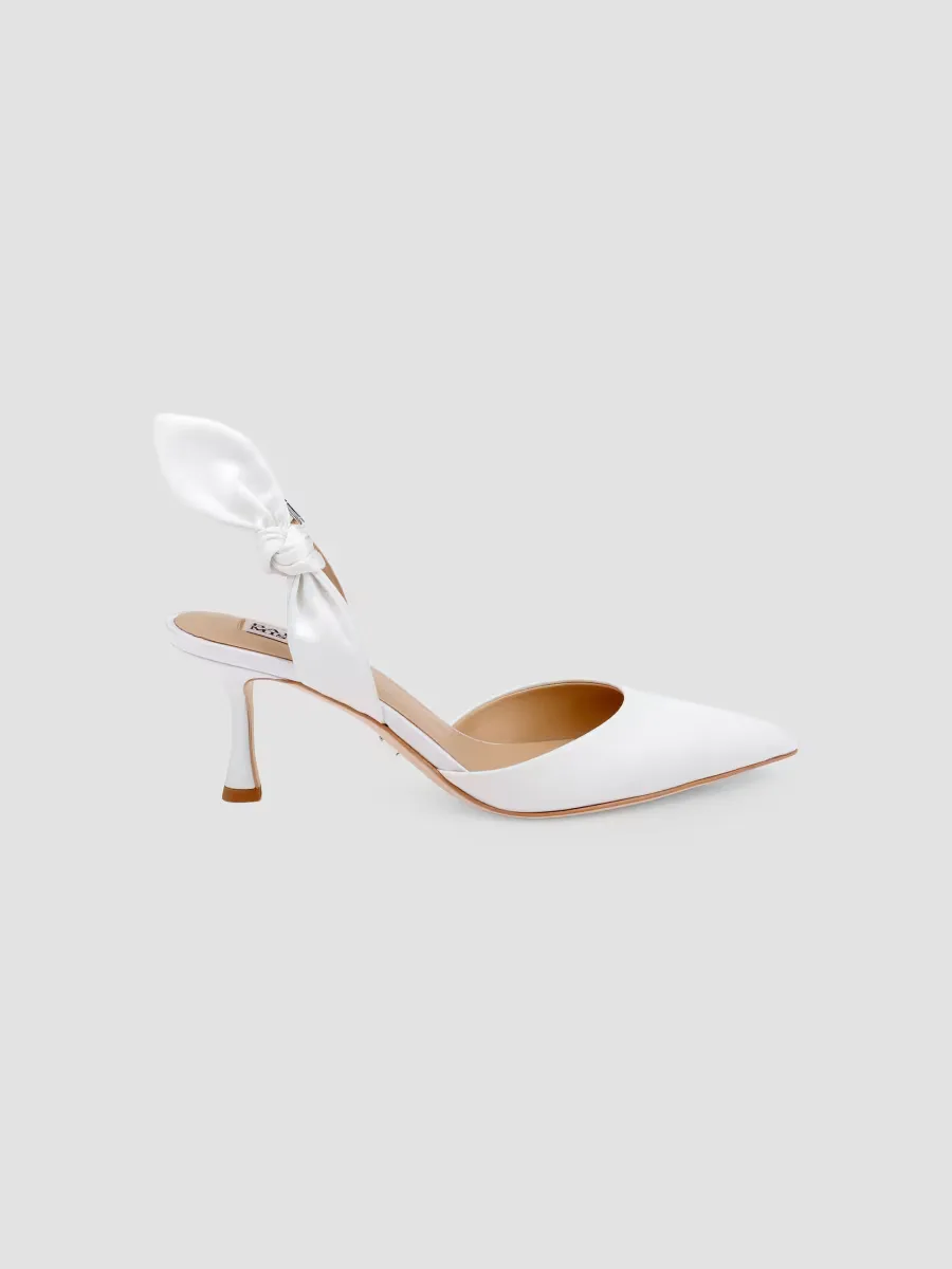 Yuan 65MM Leather Slingback Pumps by Badgley Mischka