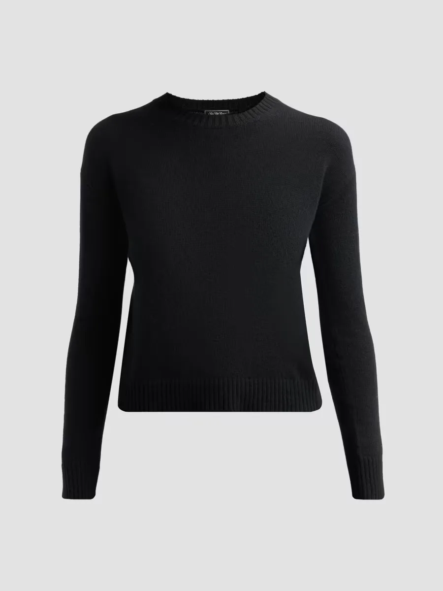Basic Cashmere Easy Crewneck Sweater by Saks Fifth Avenue