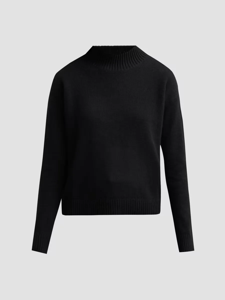 Basic Cashmere Mock Turtleneck Sweater by Saks Fifth Avenue