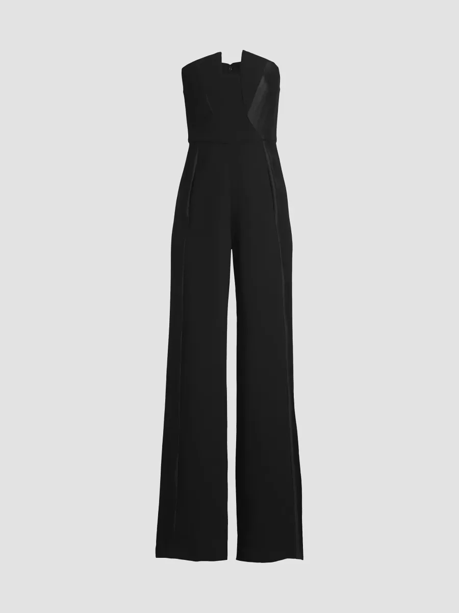 Lena Strapless Jumpsuit by Black Halo
