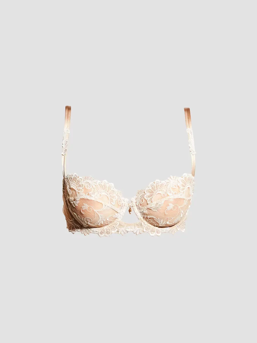 Dressing Sheer Floral Demi Bra by Lise Charmel