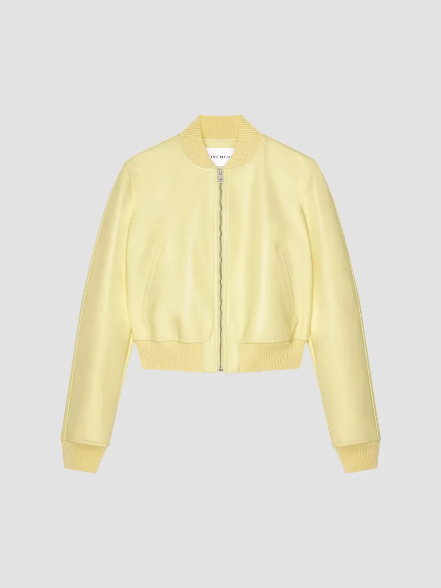 Bomber in Nappa Leather by GIVENCHY