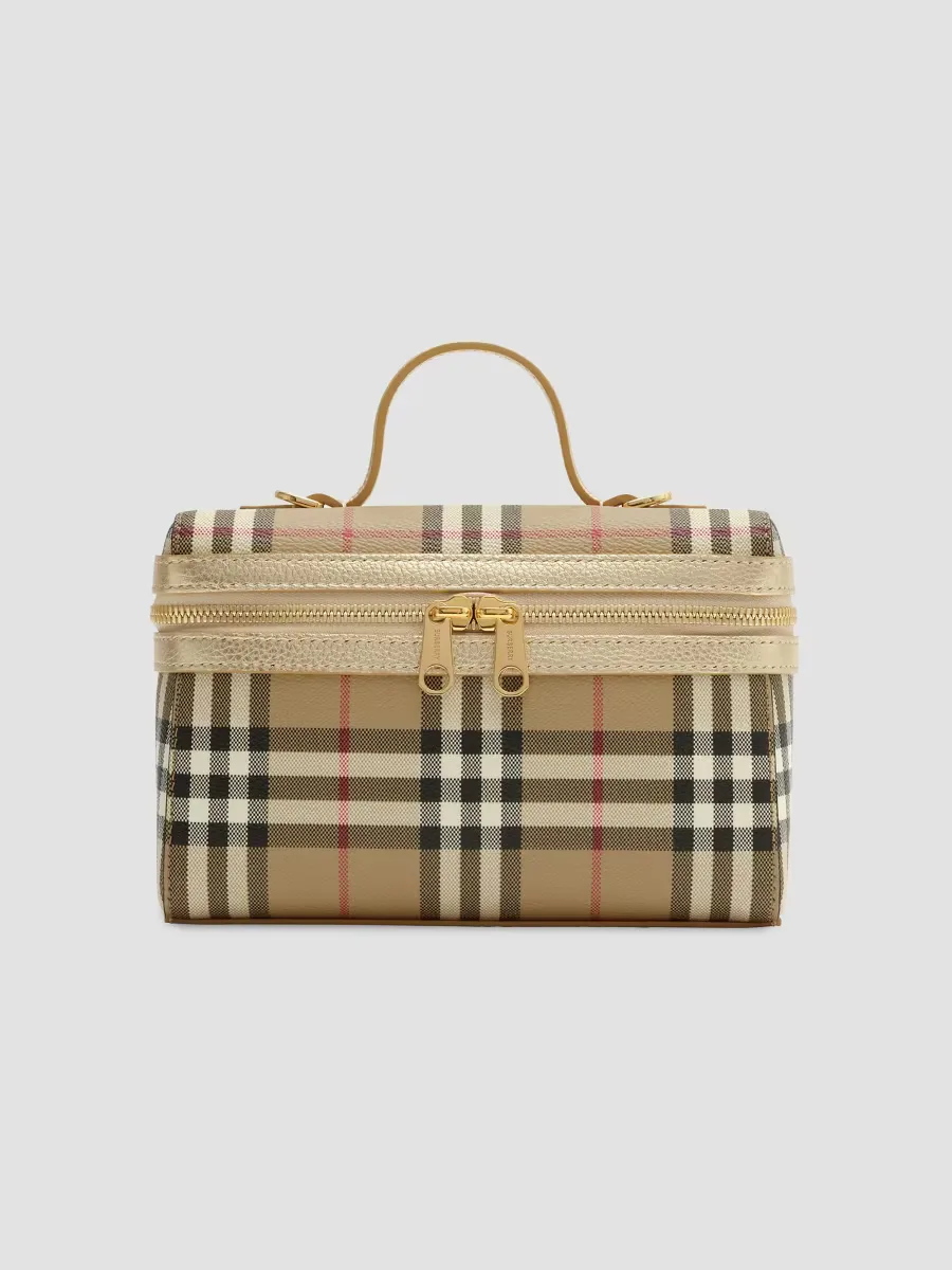 Check Vanity Case by Burberry