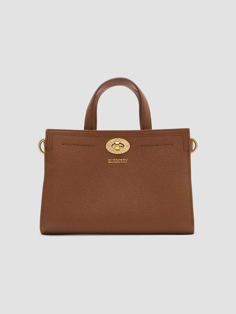 Cotswolds Leather Tote Bag by Burberry