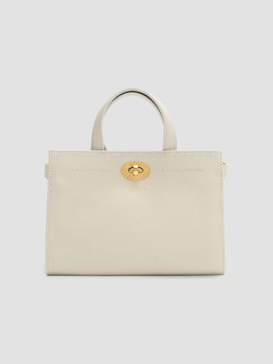 Cotswolds Micro Leather Tote Bag by Burberry