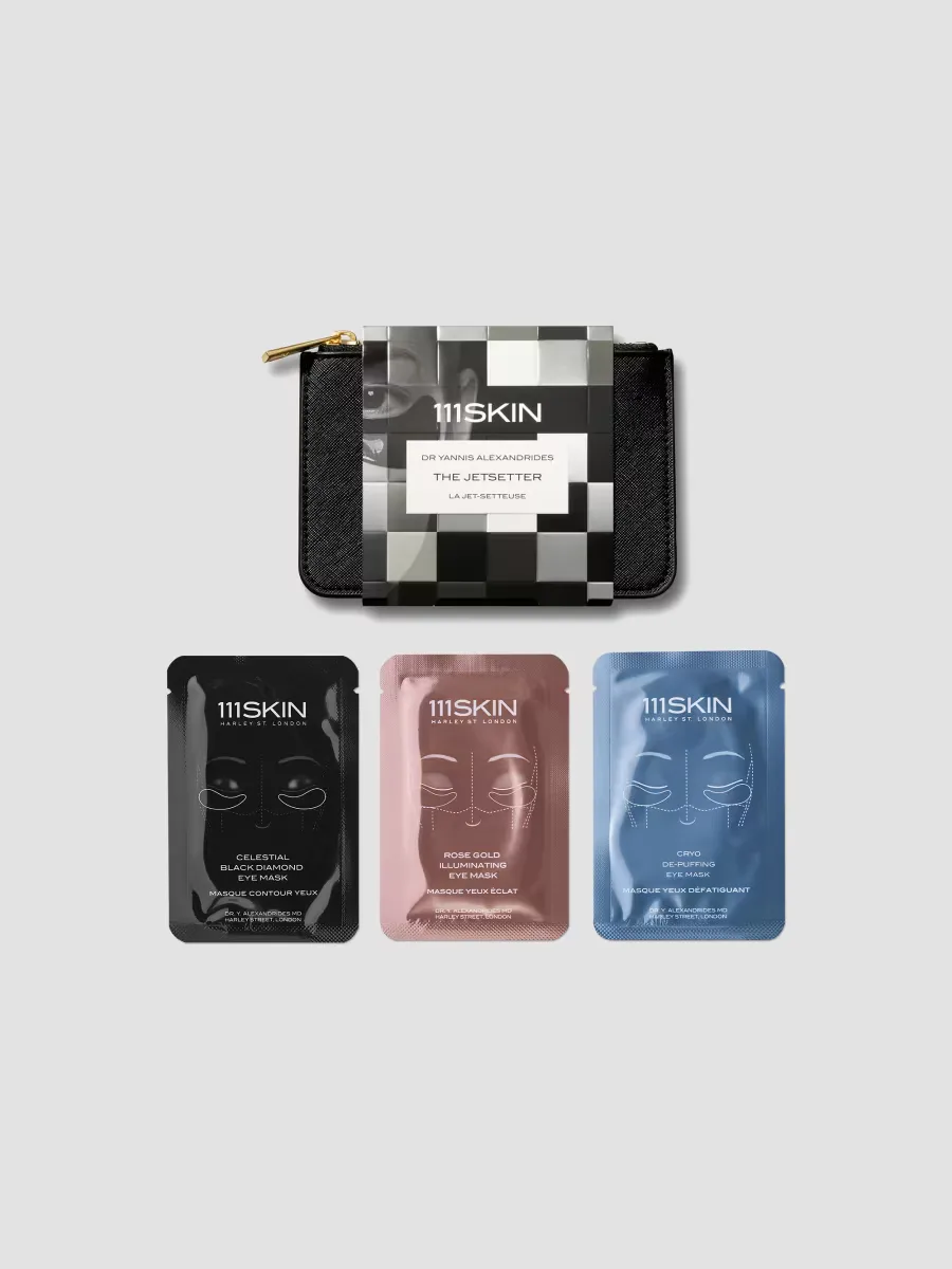 Jetsetter 3-Piece Eye Mask Set by 111SKIN