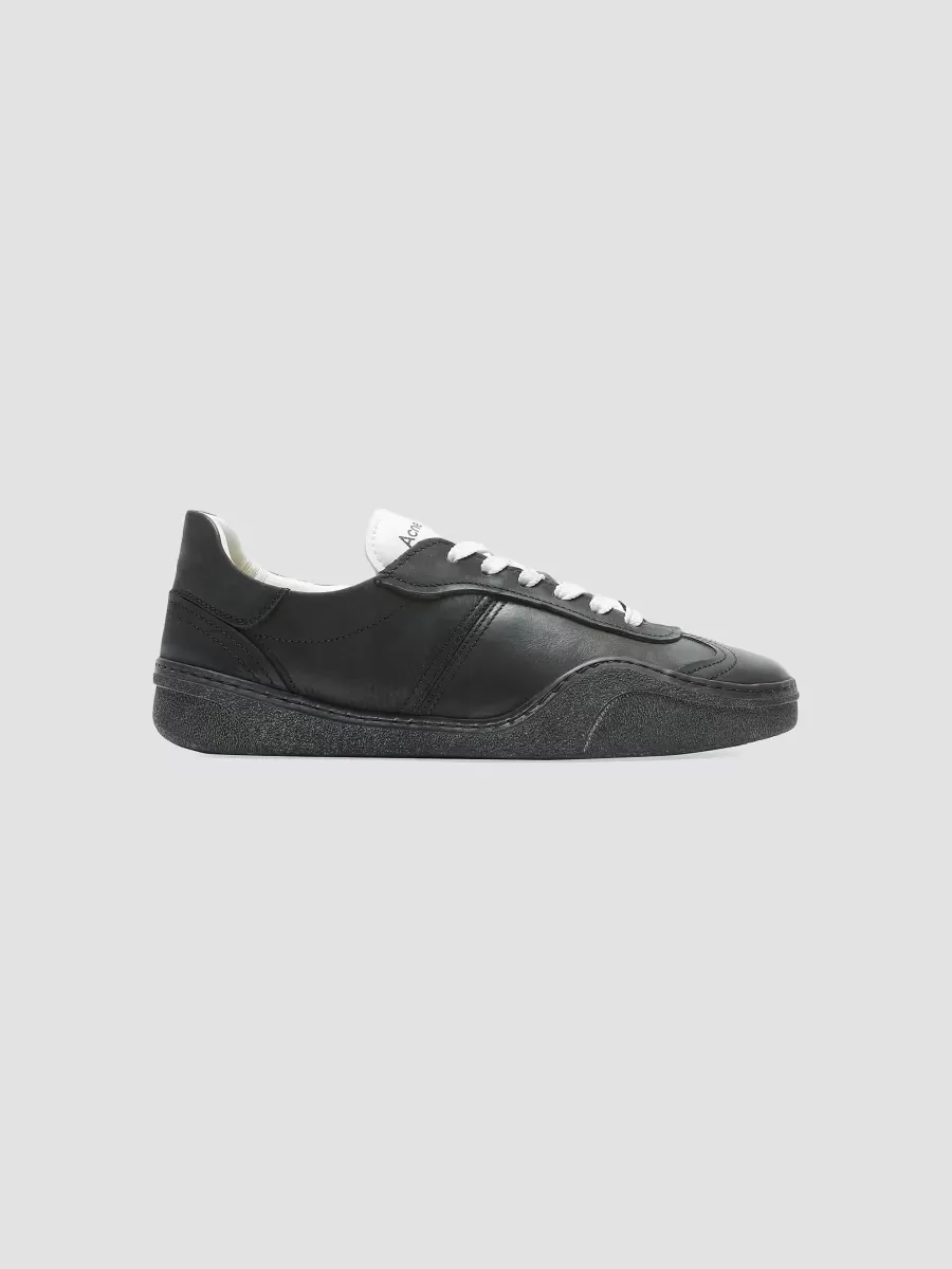 Bars Nubuk Leather Low-Top Sneakers