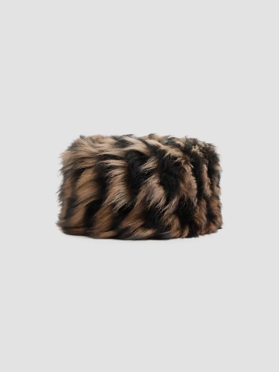 Lamb Fur Hat by Valentino